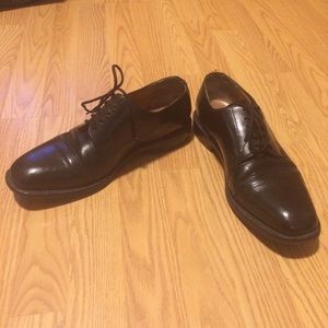 Men’s Alan Payne cap toe dress shoes, black 10 1/2